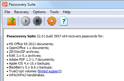 Supported File Formats